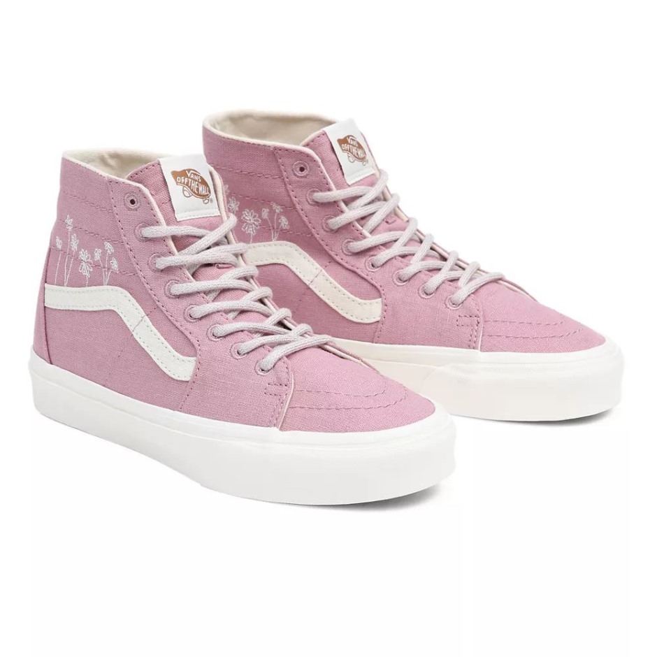 טנדר נשים Sk8-hi נעלי מחודדות ורוד