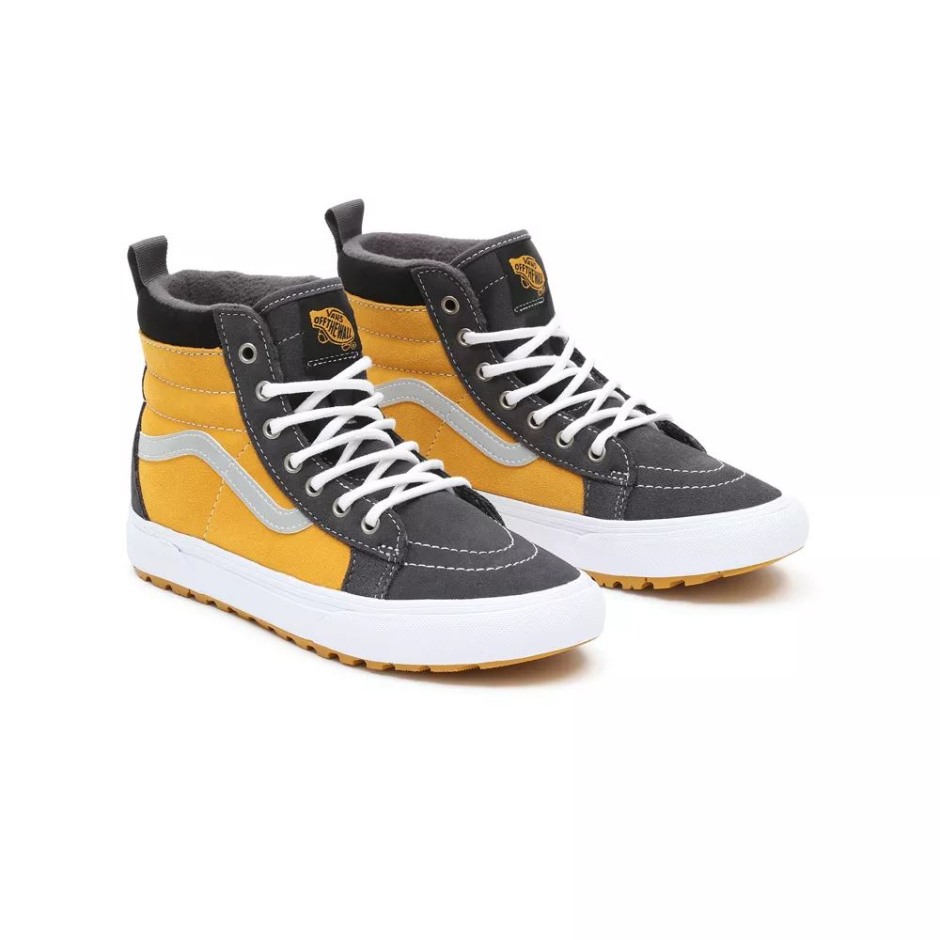 נעלי Vans Youth Sk8-hi Mte-1 (8-14 שנים) שחור-צהוב