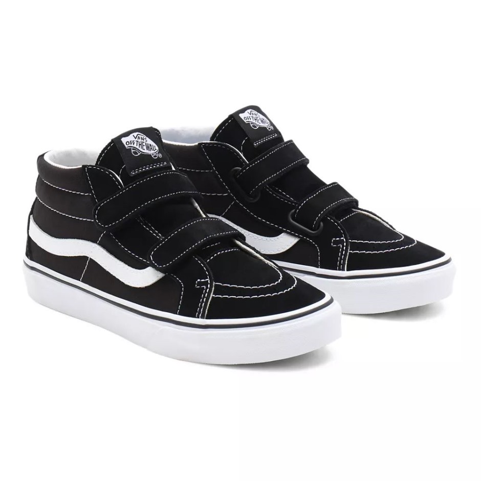 Vans Youth Sk8-mid Resution V Shoes (8-14 שנים) שחורות