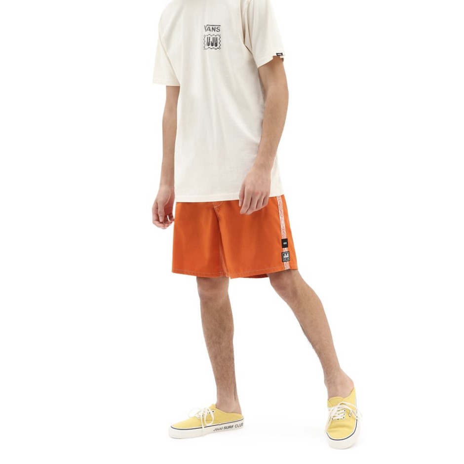 Vans X Juju Sc Boardshorts כתום