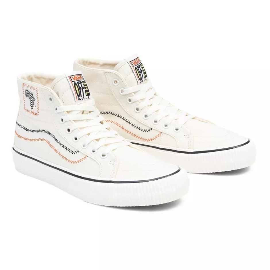 Vans X Juju Sc Sk8-hi 38 Decon Vr3 Sf נעליים לבנות