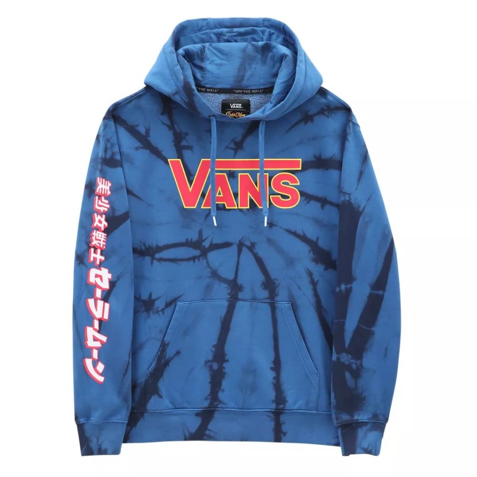 Vans X Pretty Guardian Sailor Moon Fleece Tie Dye סוודר סוודר כחול
