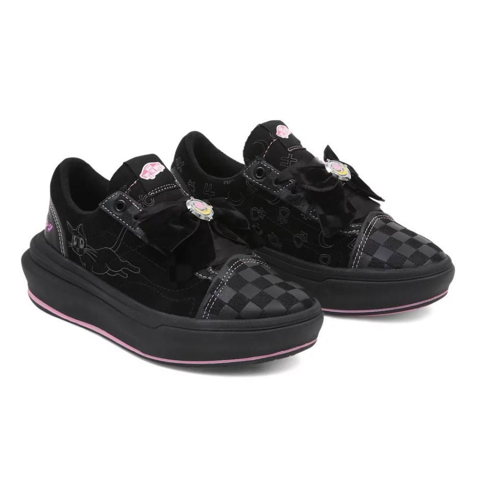 Vans X Pretty Guardian Sailor Moon Old School Overt Cc נעלי שחורות