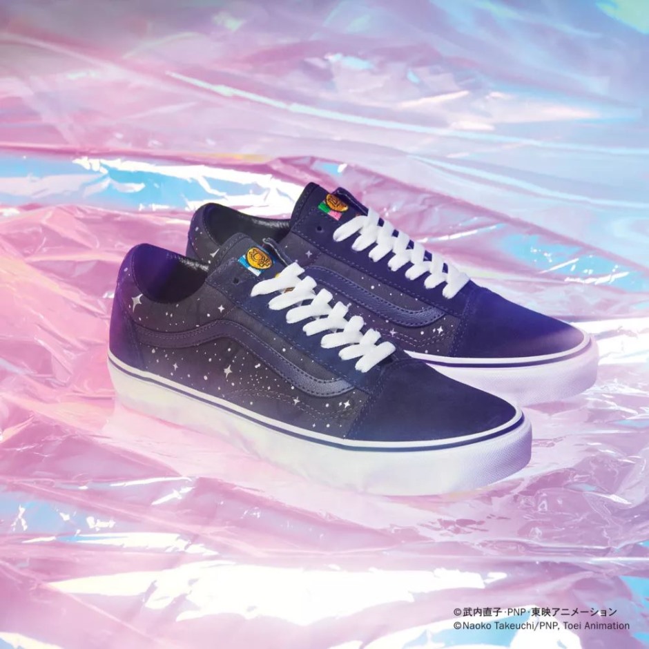 Vans X Pretty Guardian Sailor Moon נעלי אולד סקול שחורות