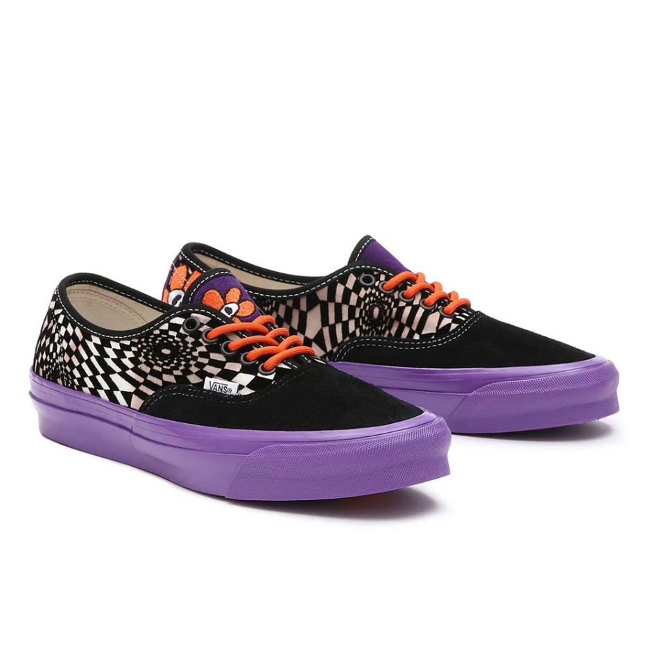 Vault By Vans X הטבות ומיני Og נעלי Lx אותנטיות שחורות