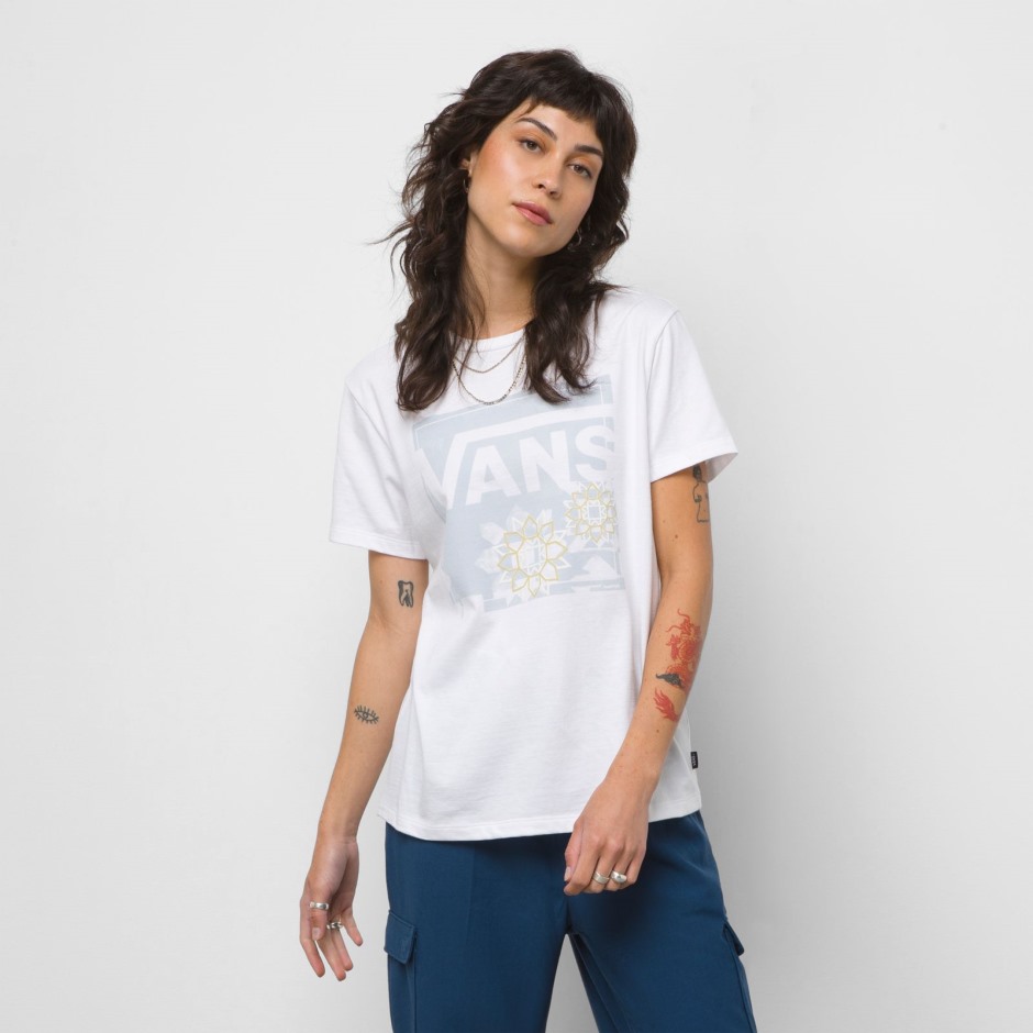 Vans Acadia Bff טי לבן