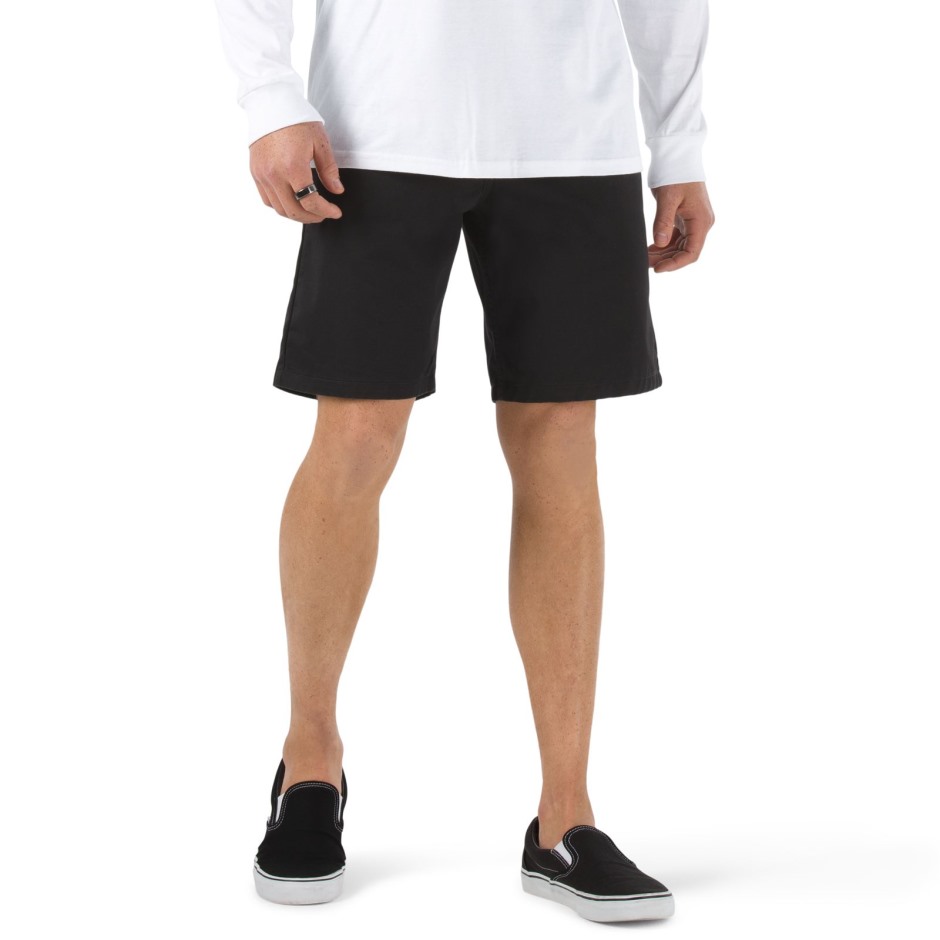 Vans אותנטי צ'ינו רגוע 20 אינץ' קצר שחור