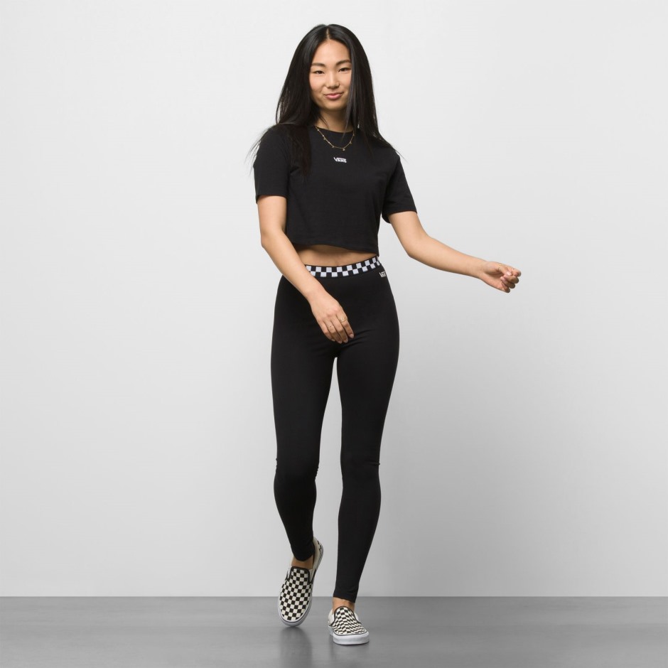 Vans Bladez Check Legging שחור