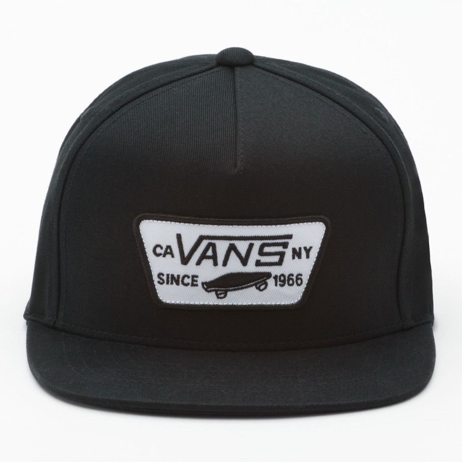 Vans Boys Full Patch Snapback אמיתי שחור