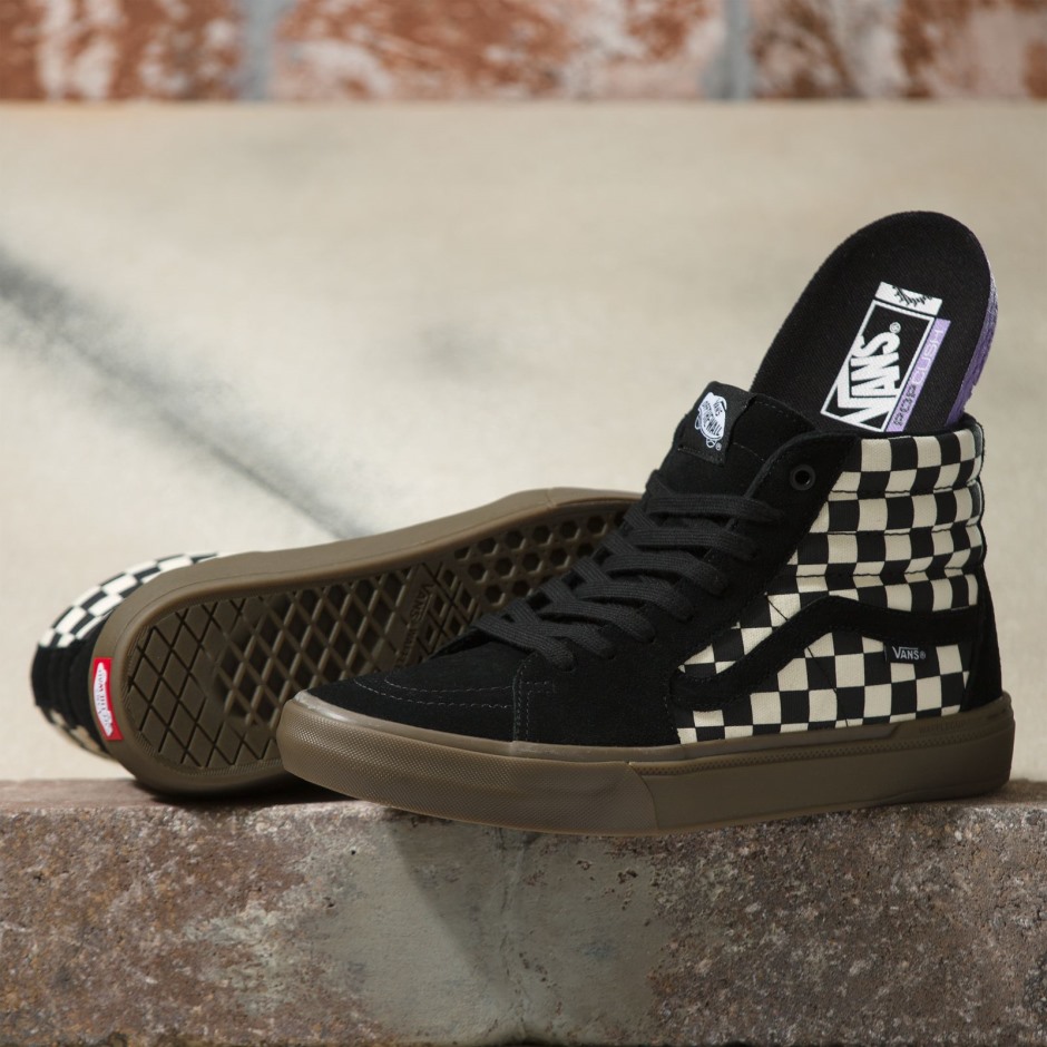 Tandar DMK Bmx Sk8-hi מסטיק שחור-כהה