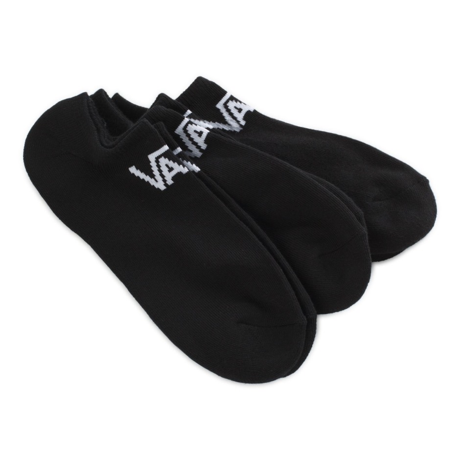 Vans Classic Kick Socks 3 Pack Size 9.5-13 Black