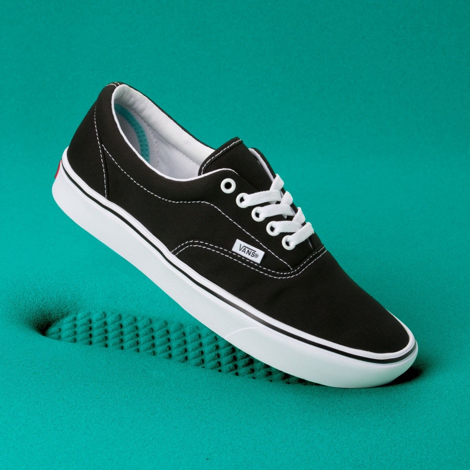 Vans Comfycush גברים לבן שחור אמיתי