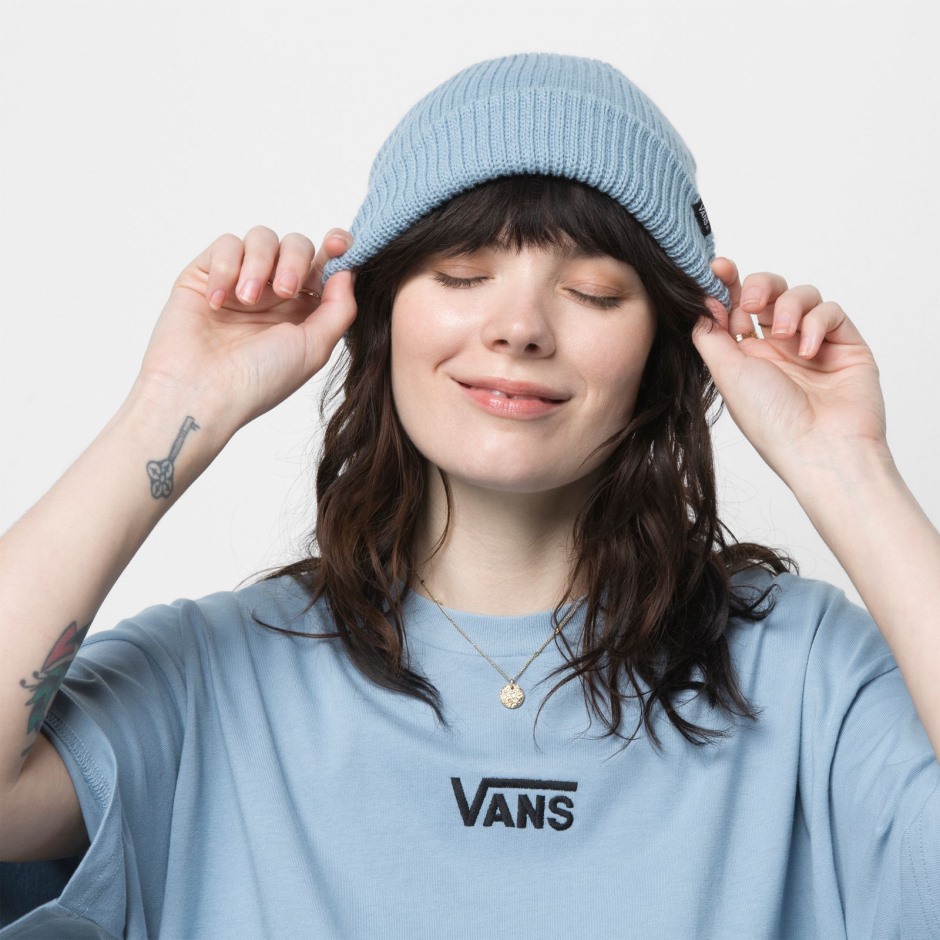 Vans Core Basic Beanie Ashley Blue Womens