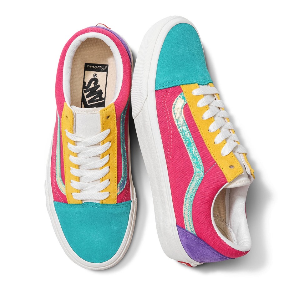 Vans Customs Color Block זמש אולד סקול