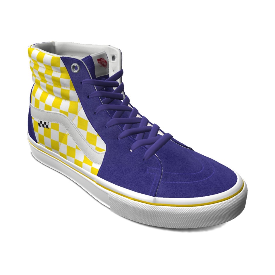 טנדר מכס סייבר סקייט צהוב דמקה Sk8-hi