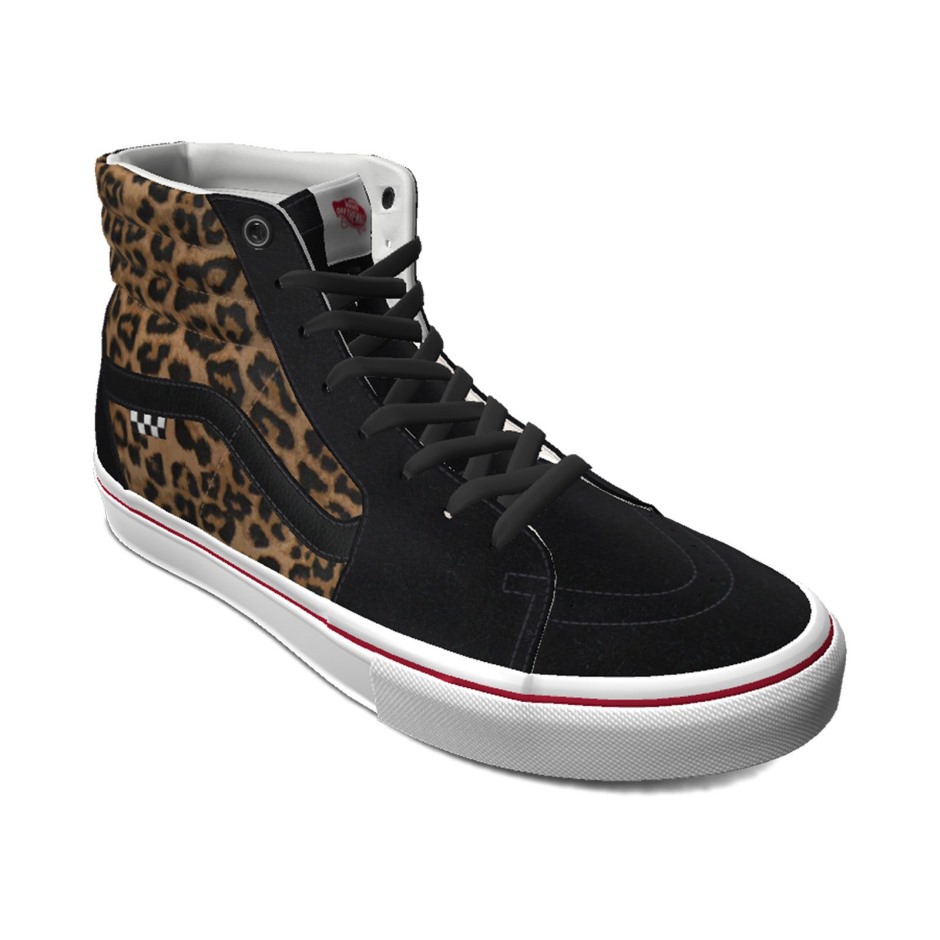 Vans Customs Leopard Skate Sk8-hi