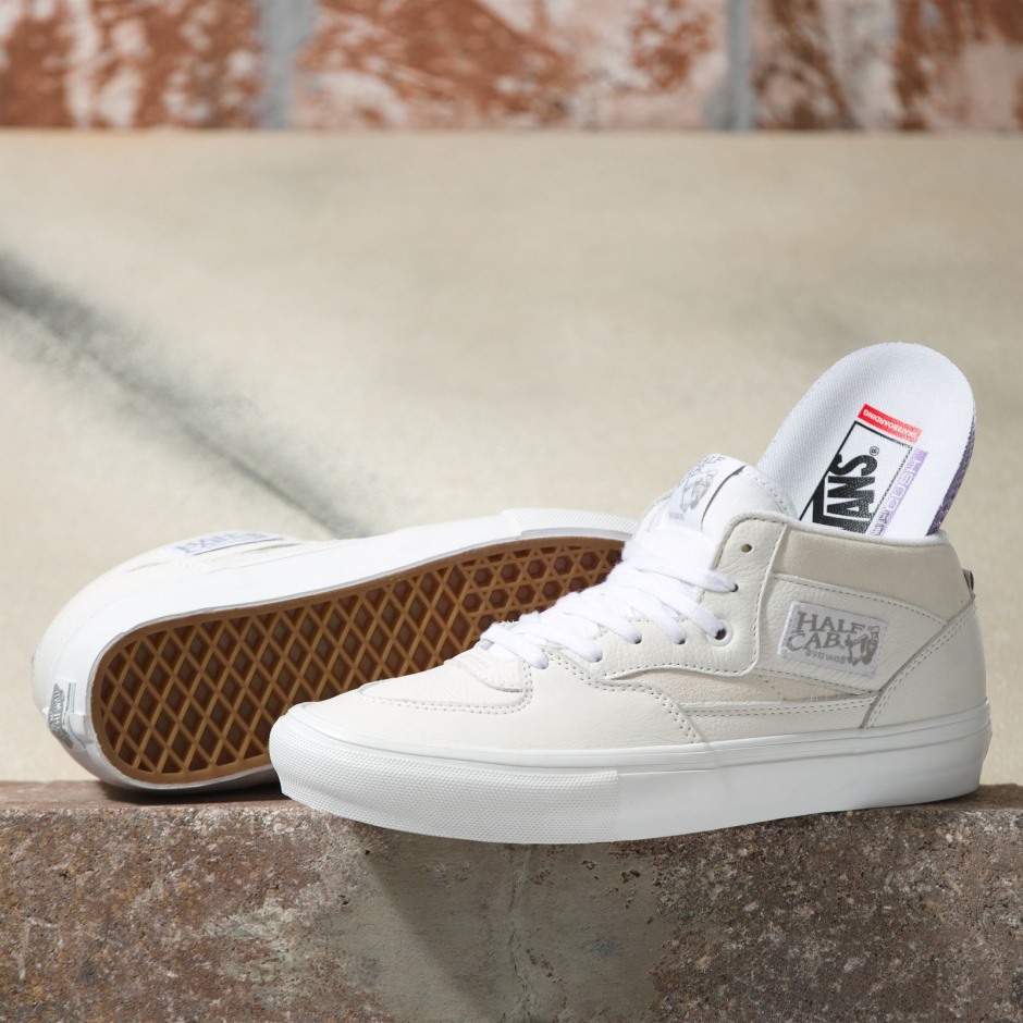 Vans Daz סקייט חצי מונית לבן-לבן
