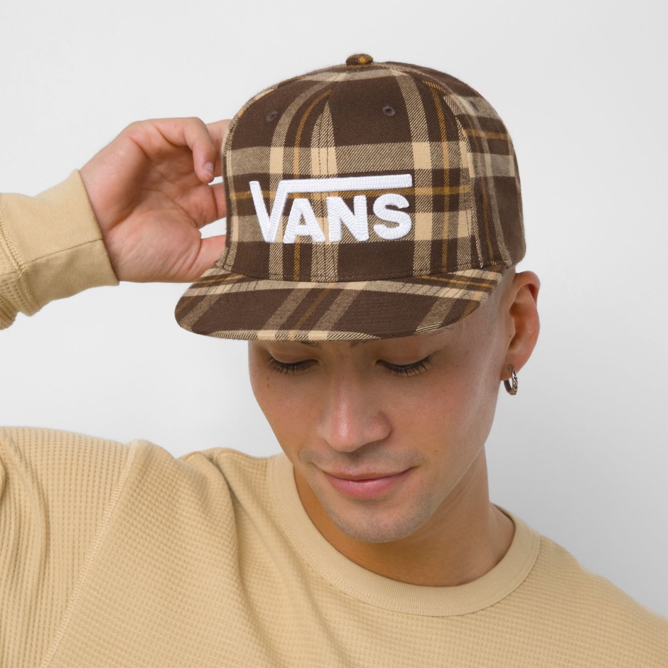 Vans Drop V Snapback Hat Demitasse