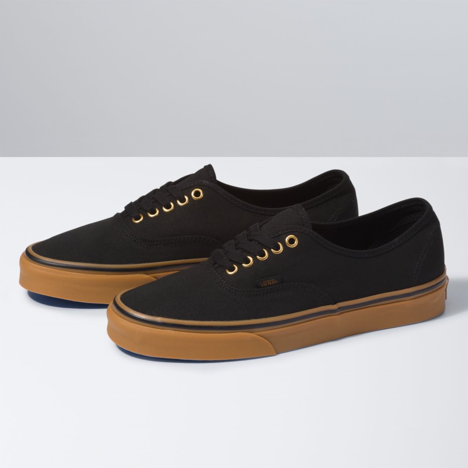 Vans מסטיק גומי שחור אותנטי