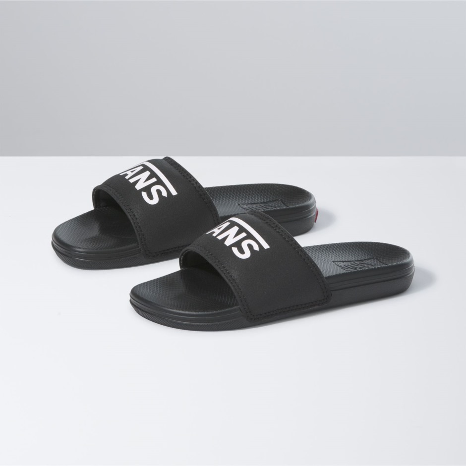 Vans Kids La Costa Slide-on שחור