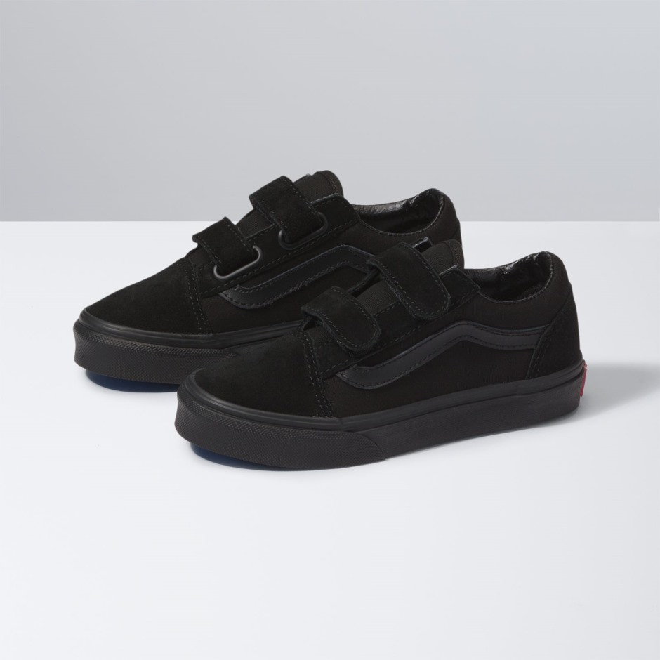 Vans Kids Old School V שחור-שחור