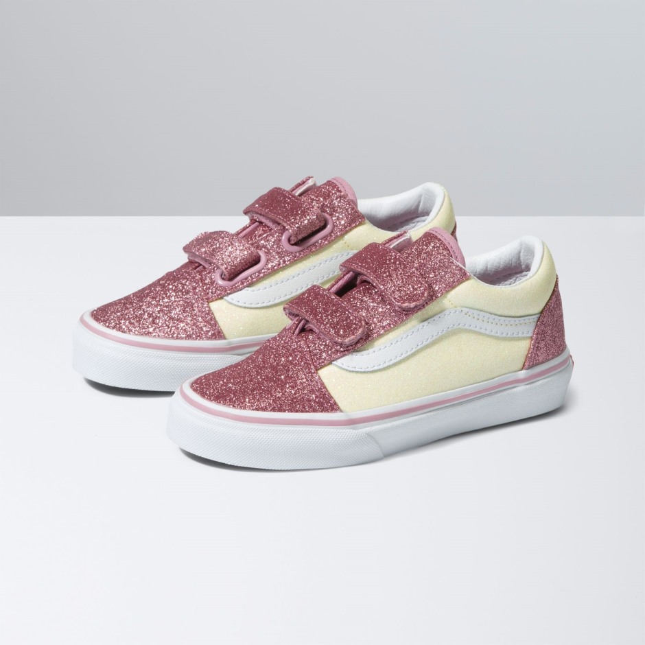 Vans Kids Old School V Glitter Two Tone
