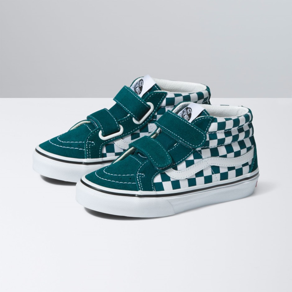 Vans Kids Sk8-mid הוצאה מחודשת V Deep Teal