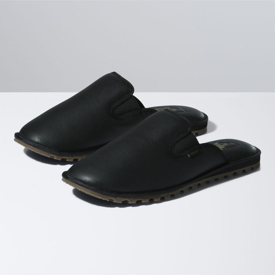 Vans Mountain Mule Butter עור שחור-שחור