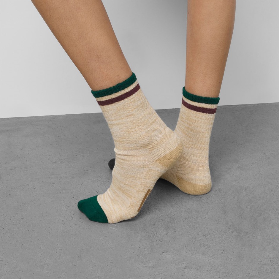 Vans Parklane Crew Sock מידה 6.5-10 Taos Taupe