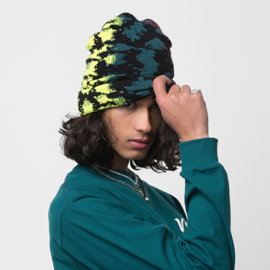 מכפת חפת ה-vans Parkview שחור-סגול-ליים