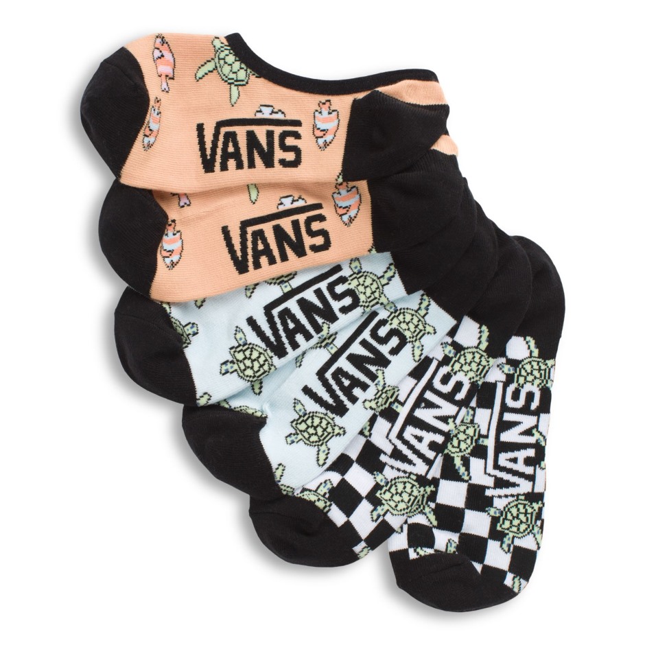 Vans Sea Buddies Canoodle 3 חבילות גודל 6.5-10 Multi