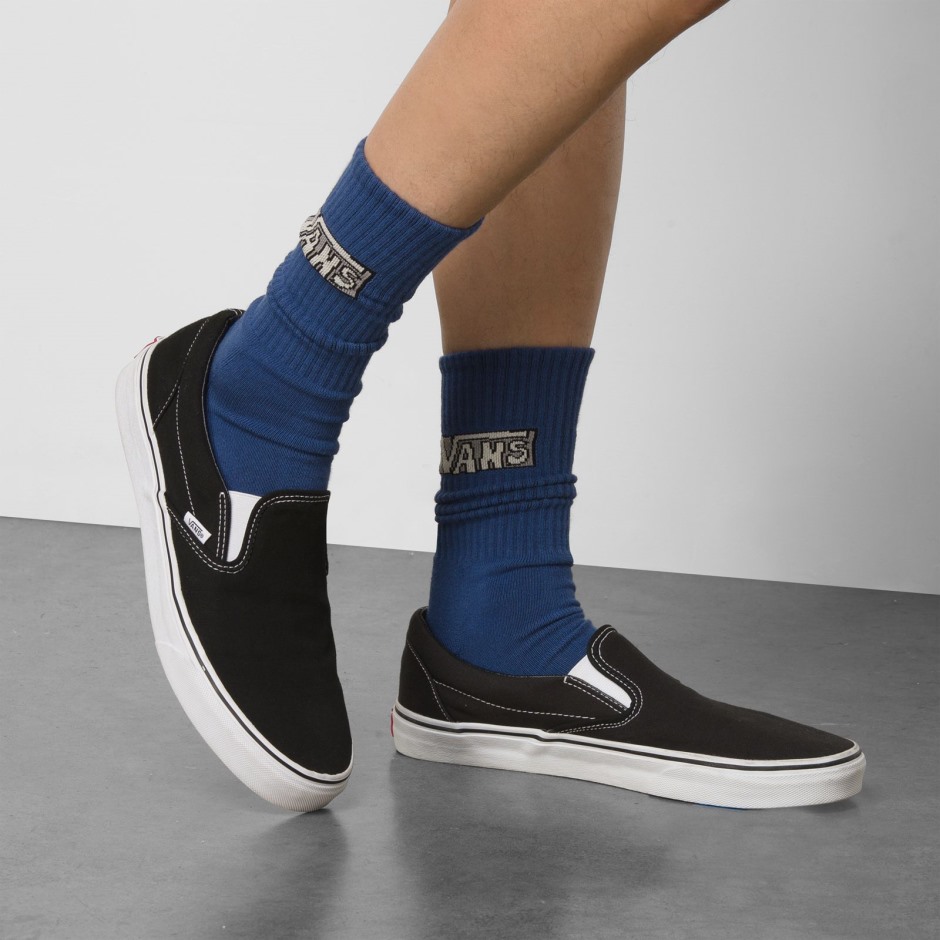 Vans צבע עונתי גרב צוות מידה 9.5-13 True Navy