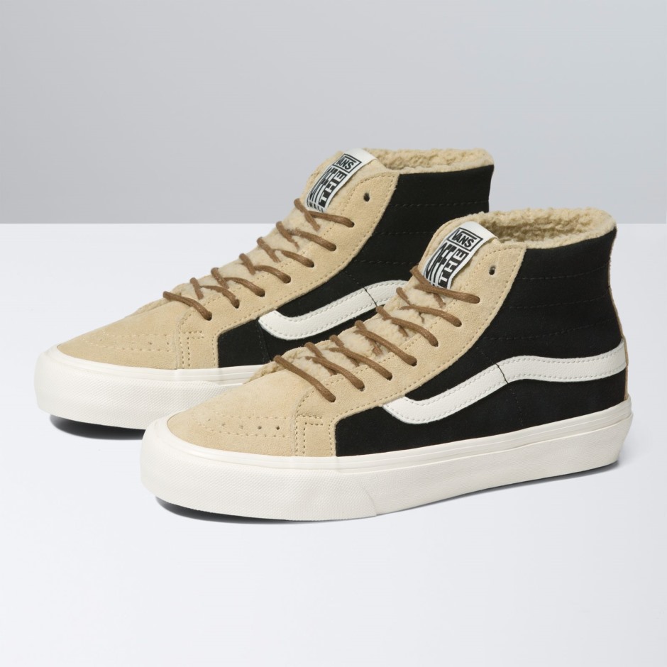 Vans Sherpa Sk8-hi 38 Decon Vr3 Sf שחור-חאקי