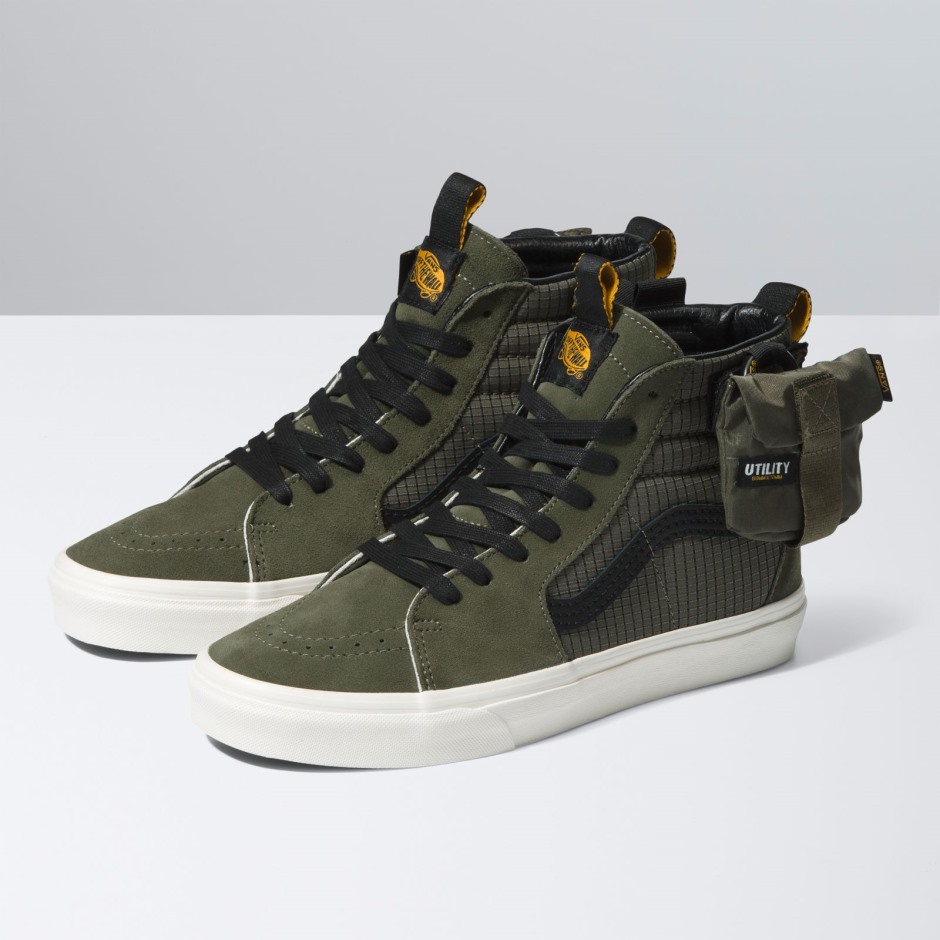 Vans Sk8-hi Cmmnty עלה ענבים טקטי