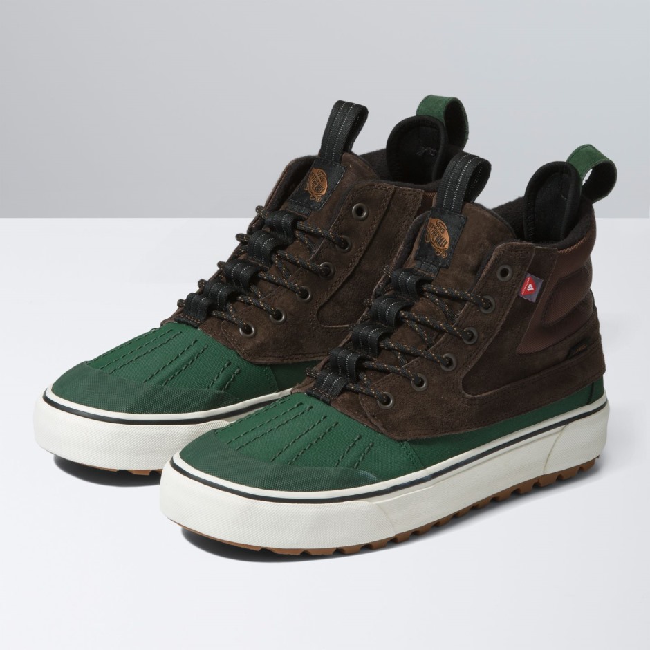 טנדרים Sk8-hi Del Pato Mte-2 חום-ירוק