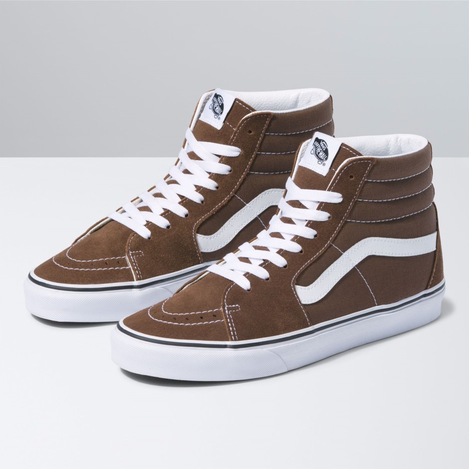 Vans Sk8-hi תוף גשם-לבן אמיתי