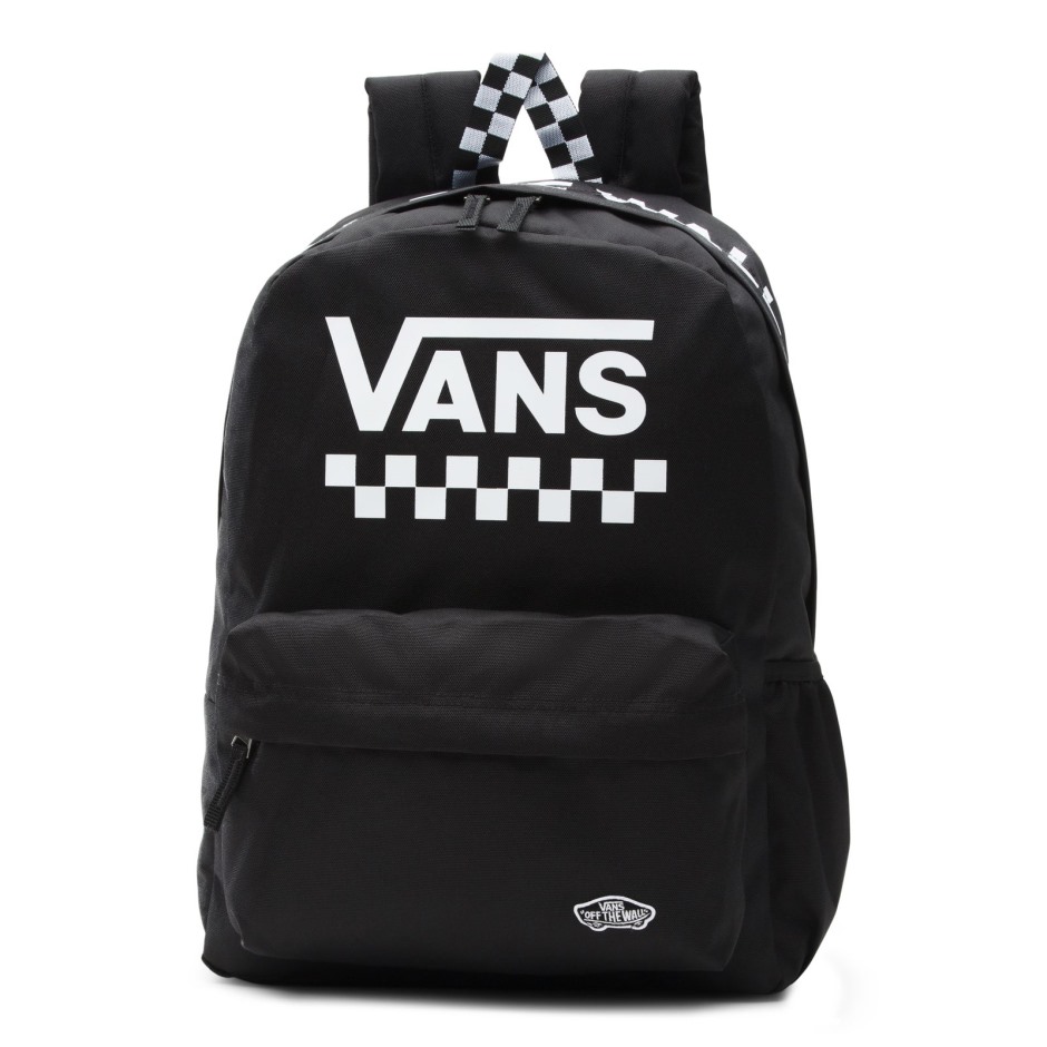 Vans Street Sport Realm תרמיל דמקה שחור-לבן