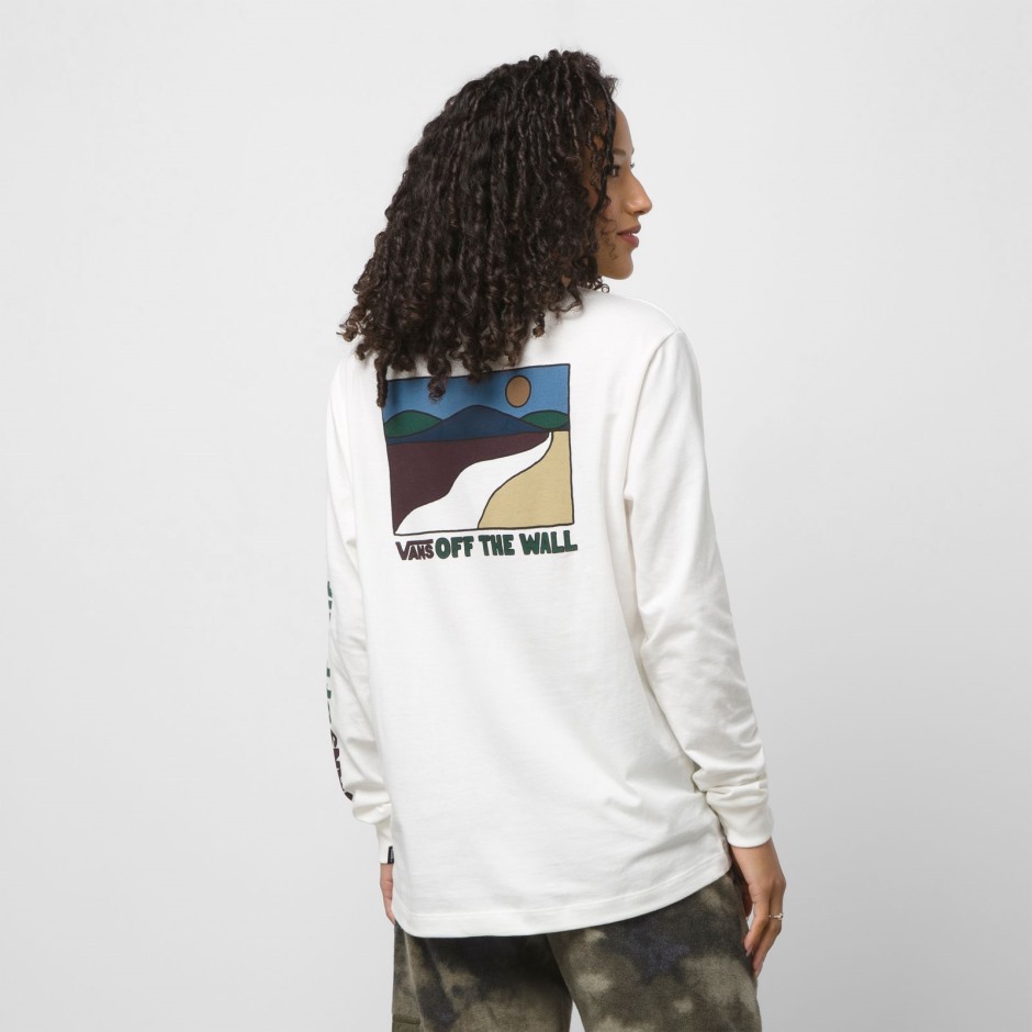 Vans Sun Trail שרוול ארוך Bff טי מרשמלו