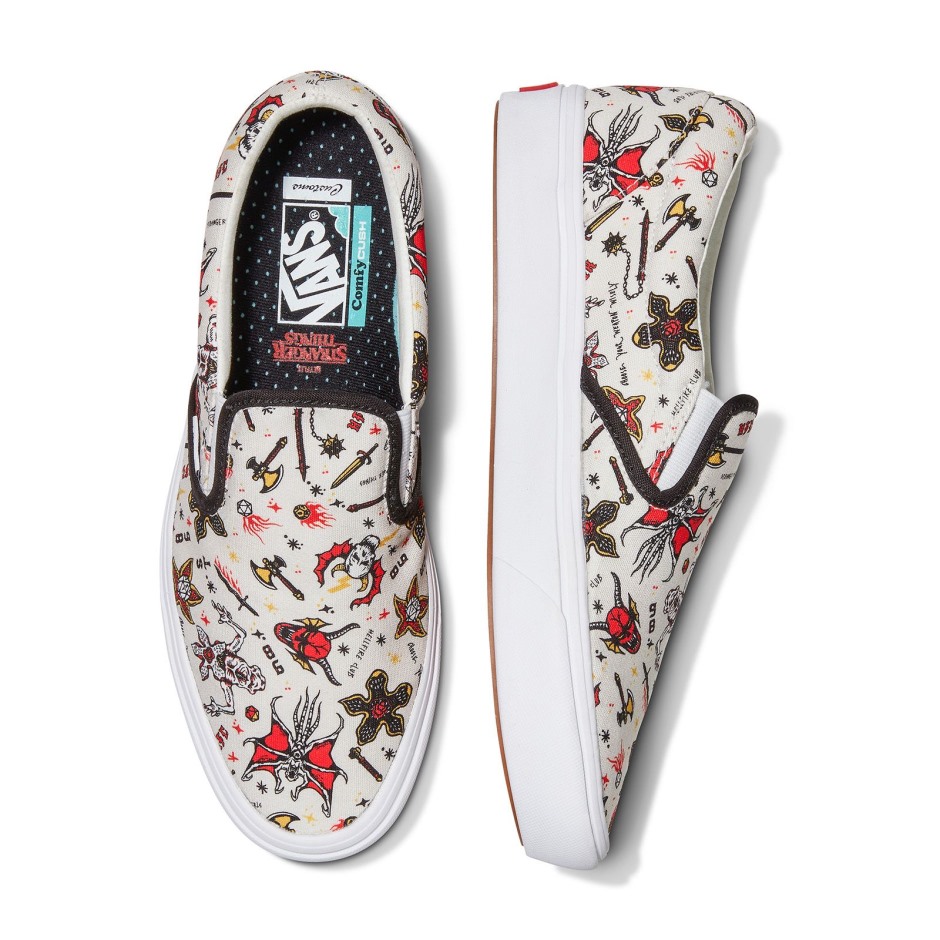 Vans X Stranger Things מכס Hellfire Club Comfycush Slip-on