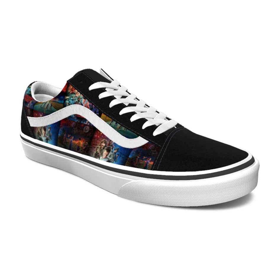 Vans X Stranger Things פוסטר מכס אמנות Old School