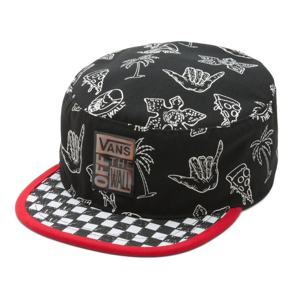 Vans X Stranger Things Sketch Pill Box Hat שחור