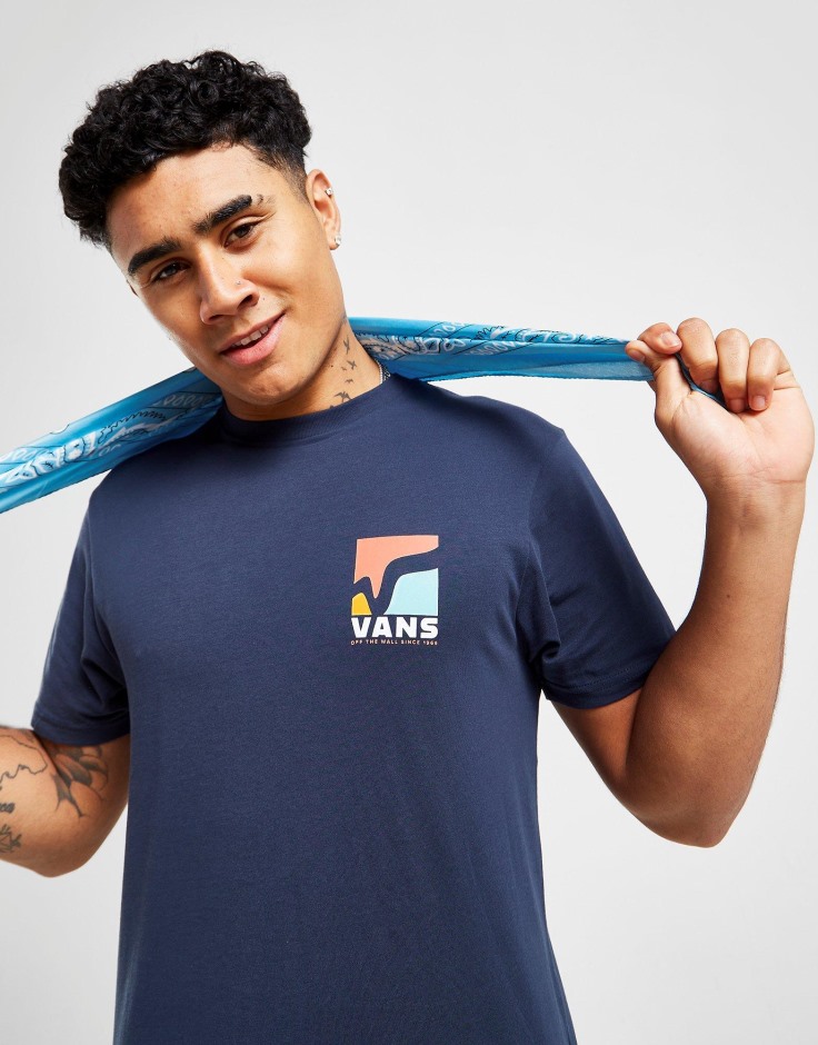 Vans Swoop V חולצת טריקו כחולה