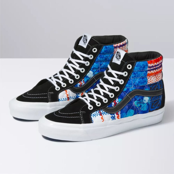 Sandy Liang לטנדרים X בובספוג Sk8-hi 38 Dx Pw Sandy Liang-patchwork