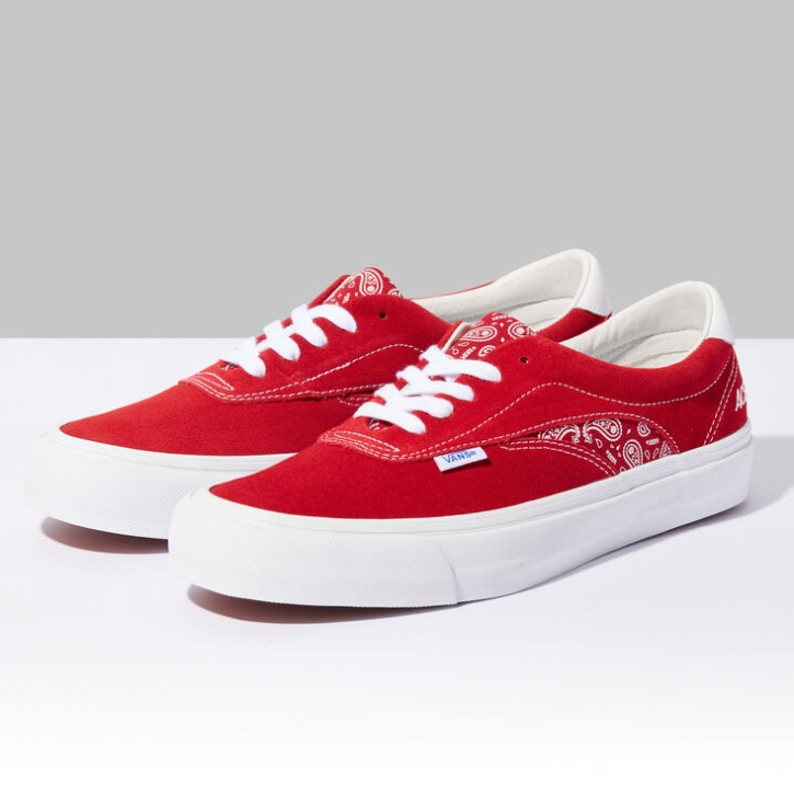 Vans Acer Ni צ'ילי פלפל-לבן אמיתי