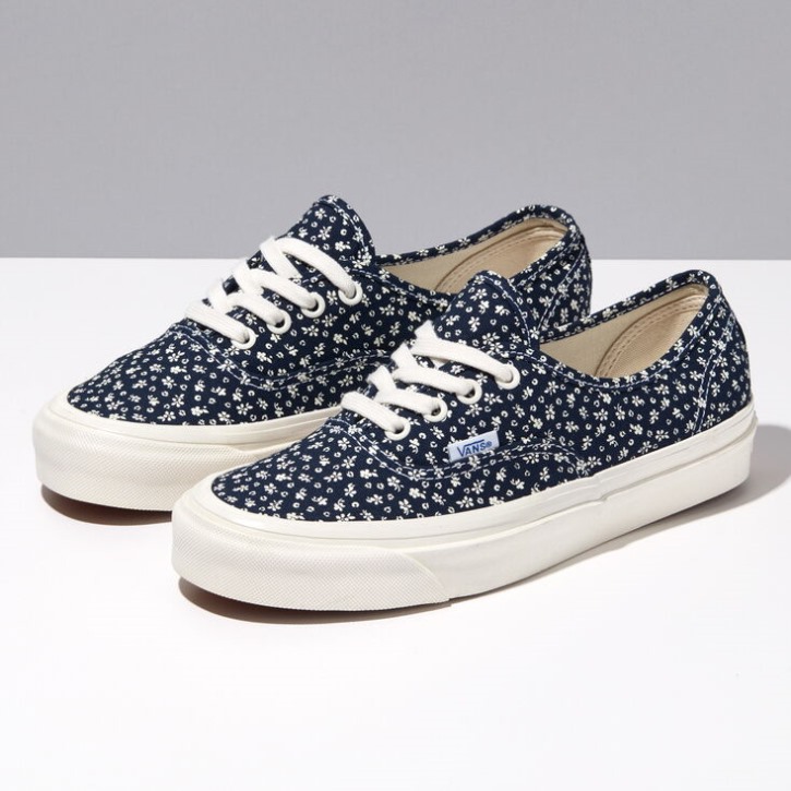 Vans Anaheim Factory אותנטי 44 Dx או פרחוני צי