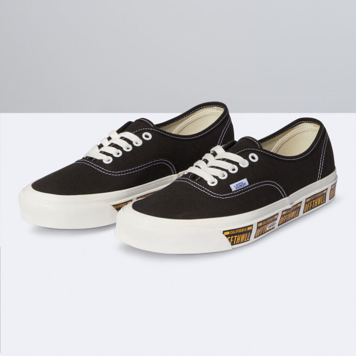 Vans Anaheim Factory אותנטי 44 Dx צלחת איפור-שחור