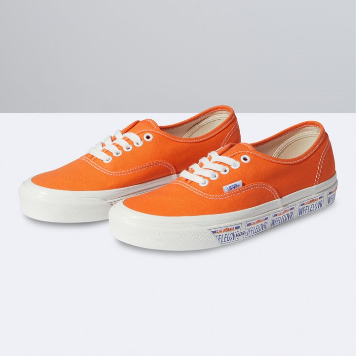 Vans Anaheim Factory אותנטי 44 Dx צלחת יהירות-כתום נמר
