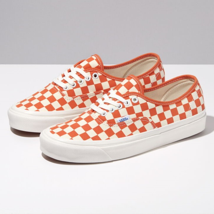 Vans Anaheim Factory Board דמקה אותנטי 44 Dx דמקה כתום שרוף