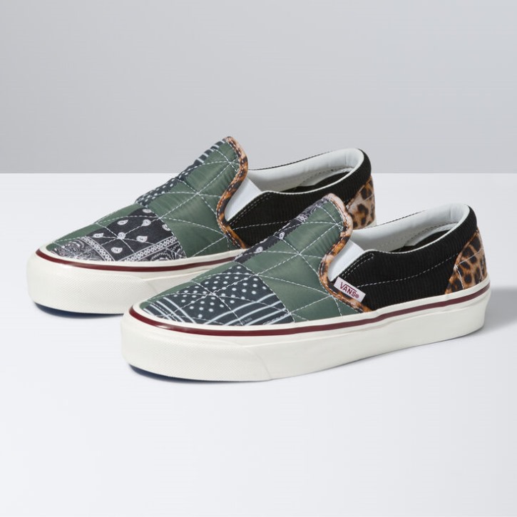 Vans Anaheim Factory Classic Slip-on 98 Dx Pw Quilted Mix