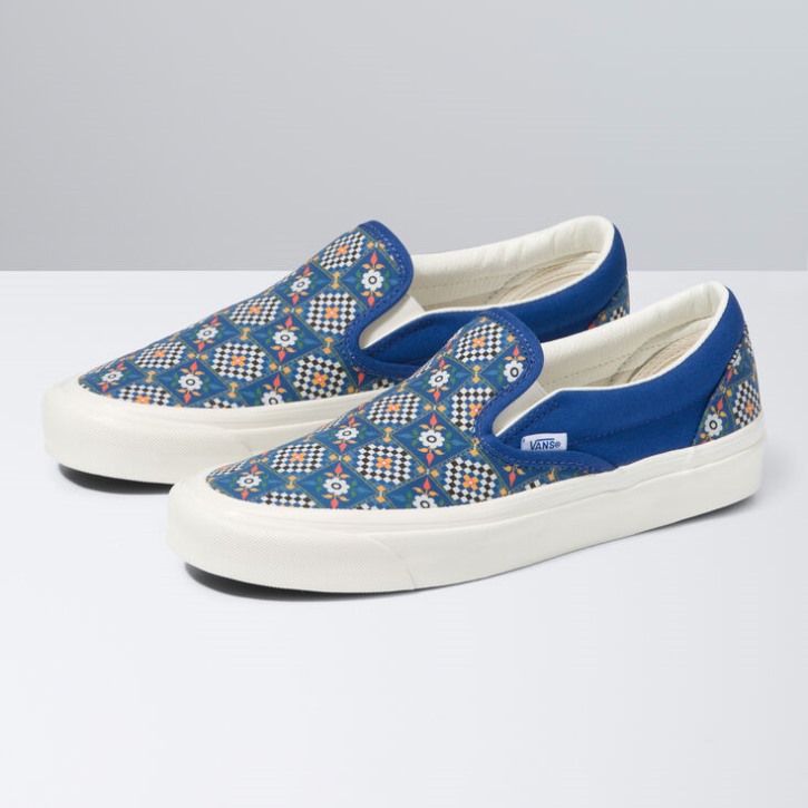 Vans Anaheim Factory Classic Slip-on 98 Dx Checkerboard-limoges